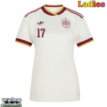 Spain Nico Williams #17 Replica Away Shirt Ladies World Cup 2026 Short Sleeve